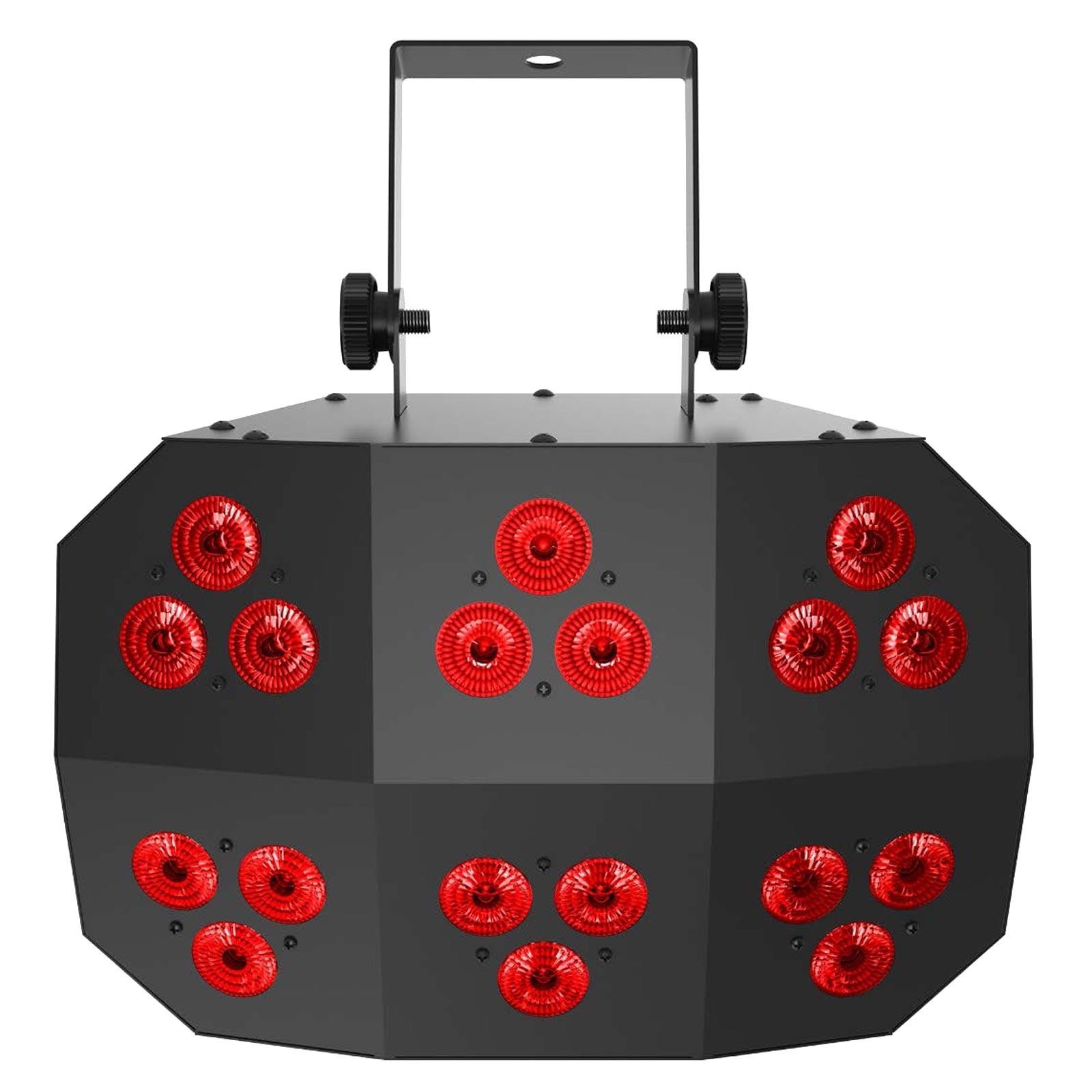 Chauvet DJ Wash FX2 18 Quad-Color RGB+UV LED’s Multi-Purpose DJ Effect Light