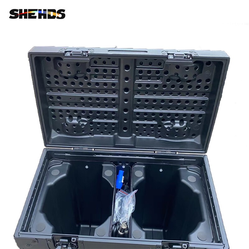 2in1 Flightcase For Waterproof LED 380W 19R Beam Moving Head Light with Ring