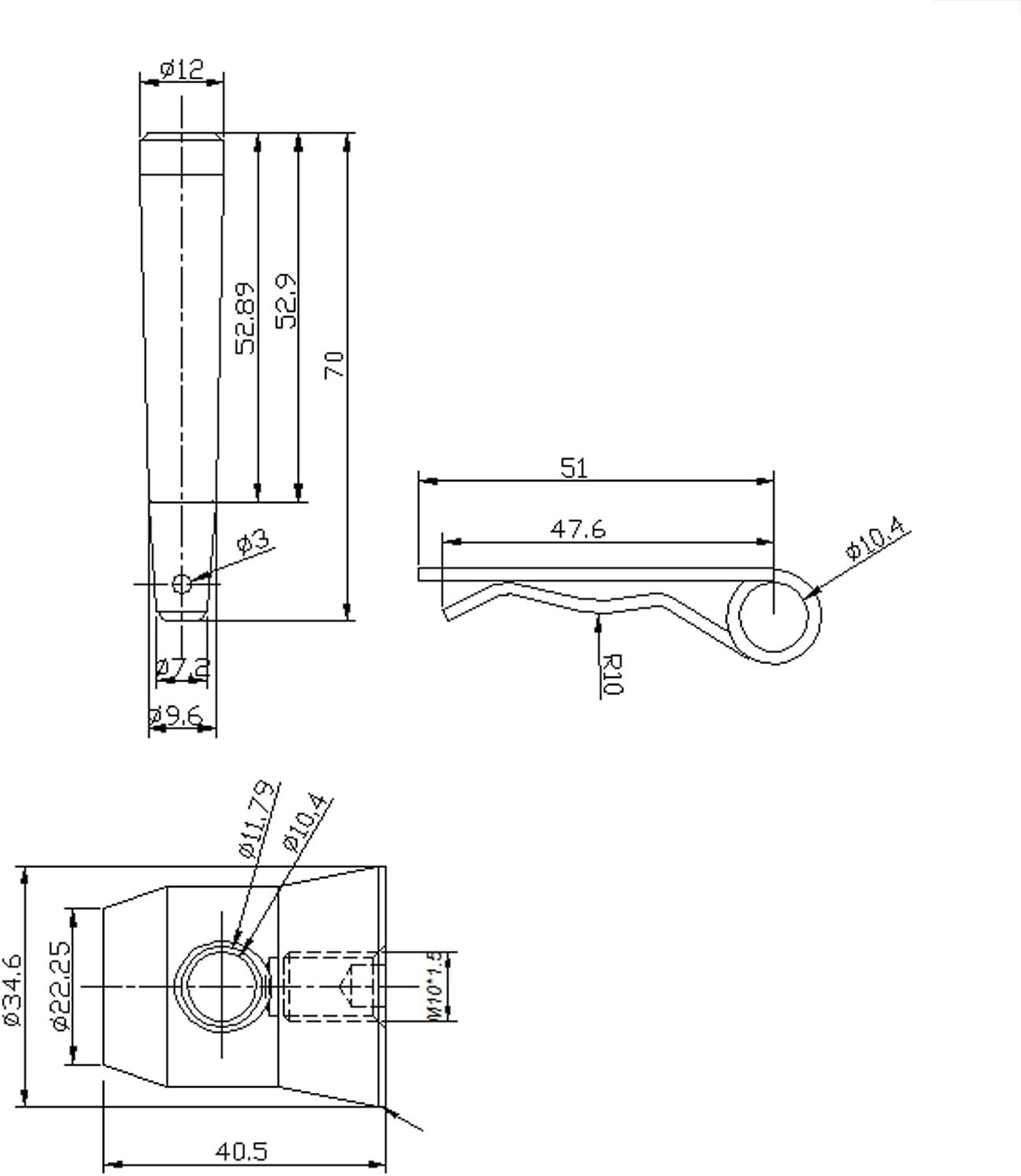 20Pack Half Conical Coupler with Clips Pins for Stage Truss Bed Plate Fit F31…