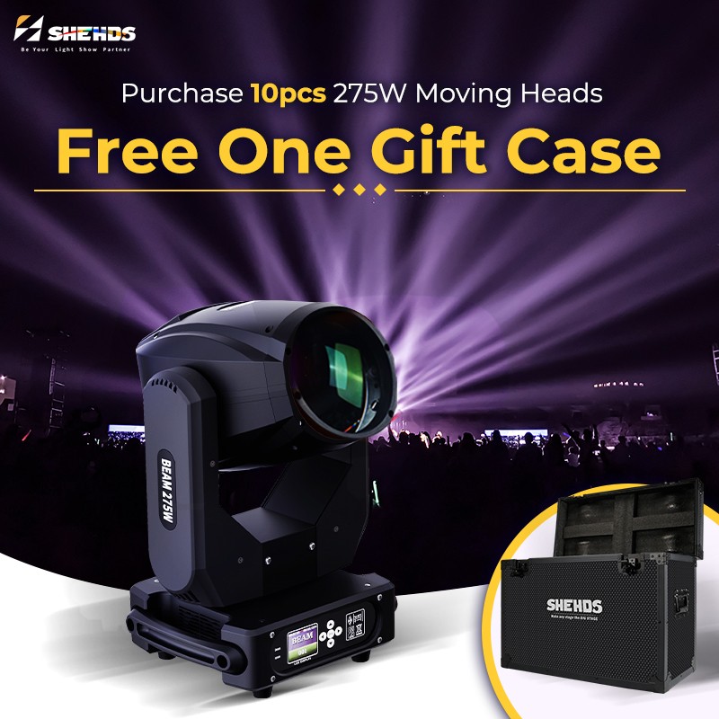 Special Deal 10R 275W Beam Gobo Moving Head Light RGBW Prism Club Show Disco Bar