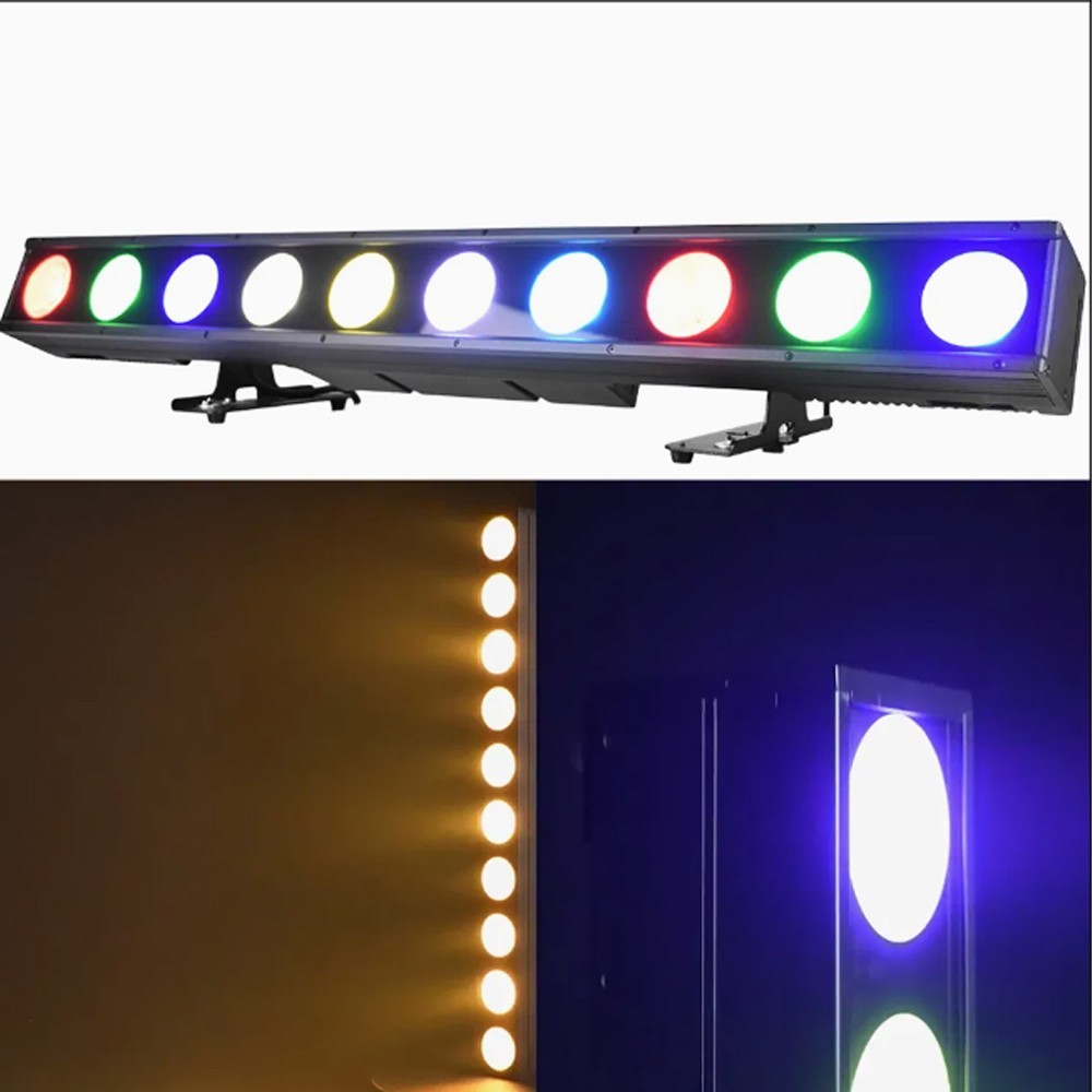 500W Waterproof Stage Light Colorful LED COB Wall Washer Light Bar Ironman