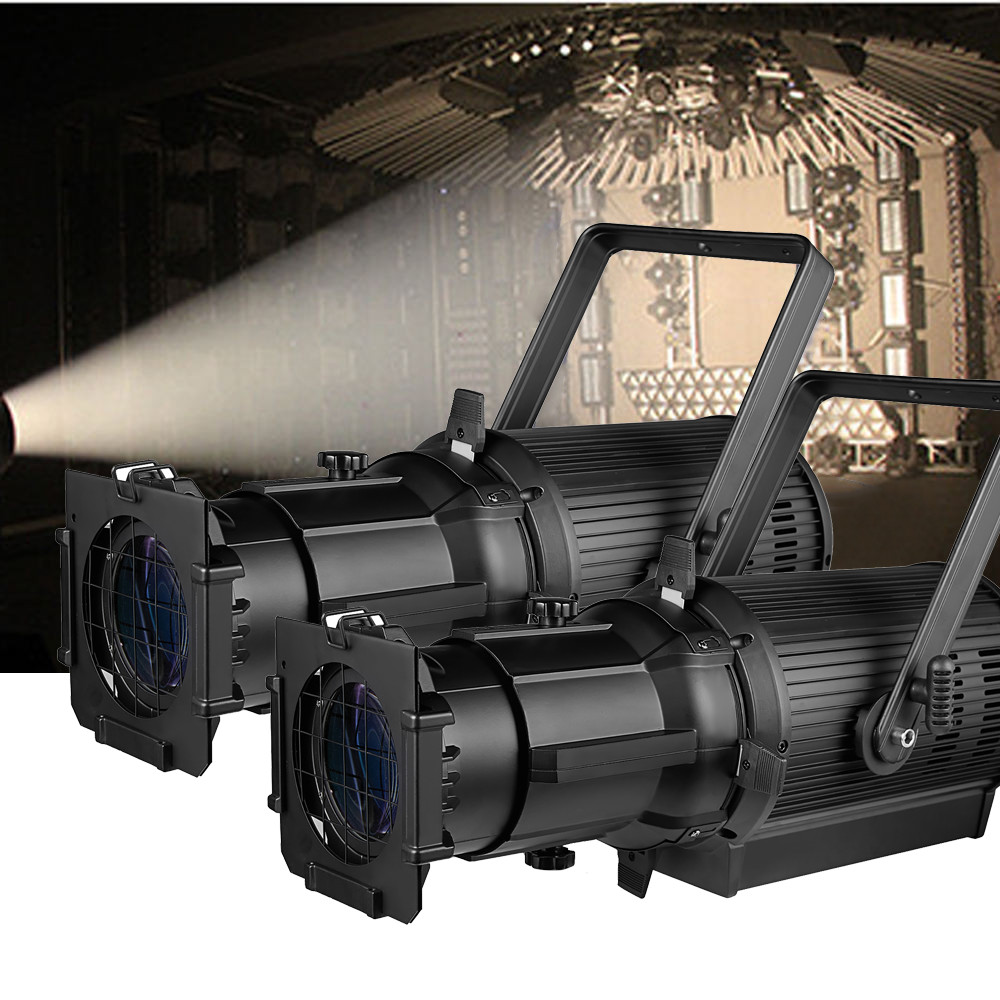 2pack 26°300W 3200K/5600K Stage Theater Profile Spot LED Ellipsoidal leko Light