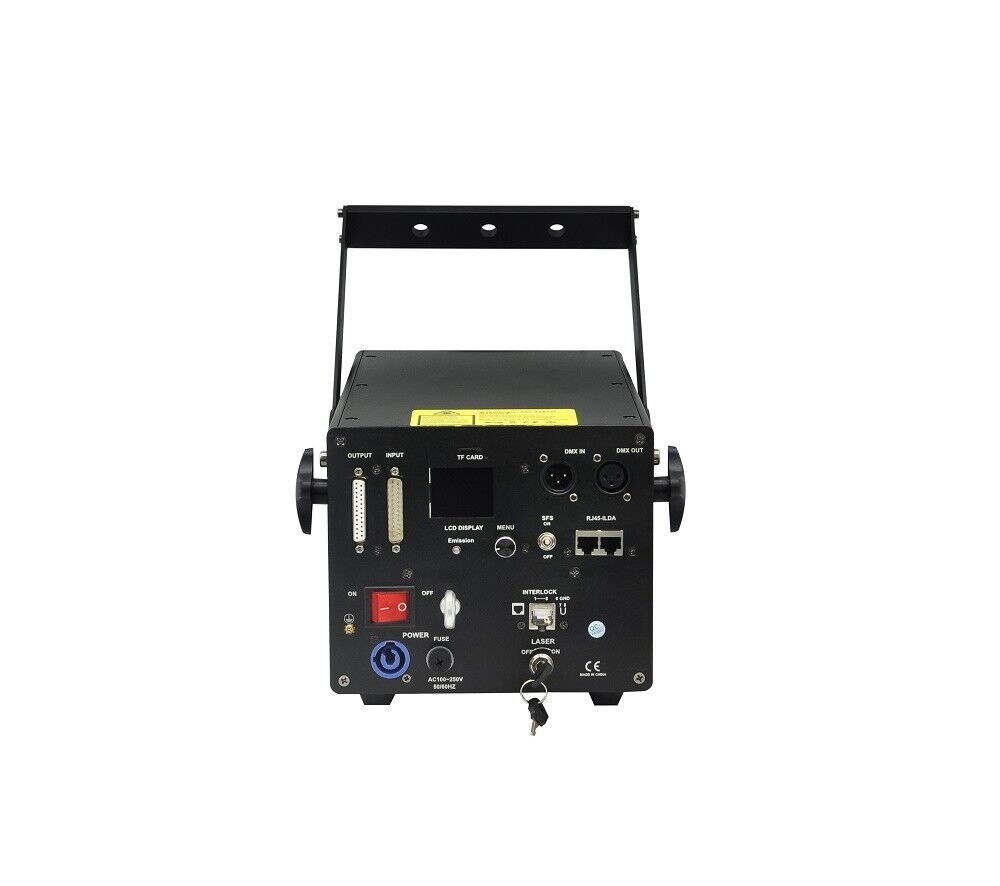 10W RGB Animation Laser Light 40K Galvanometer Professional ILDA Stage Light
